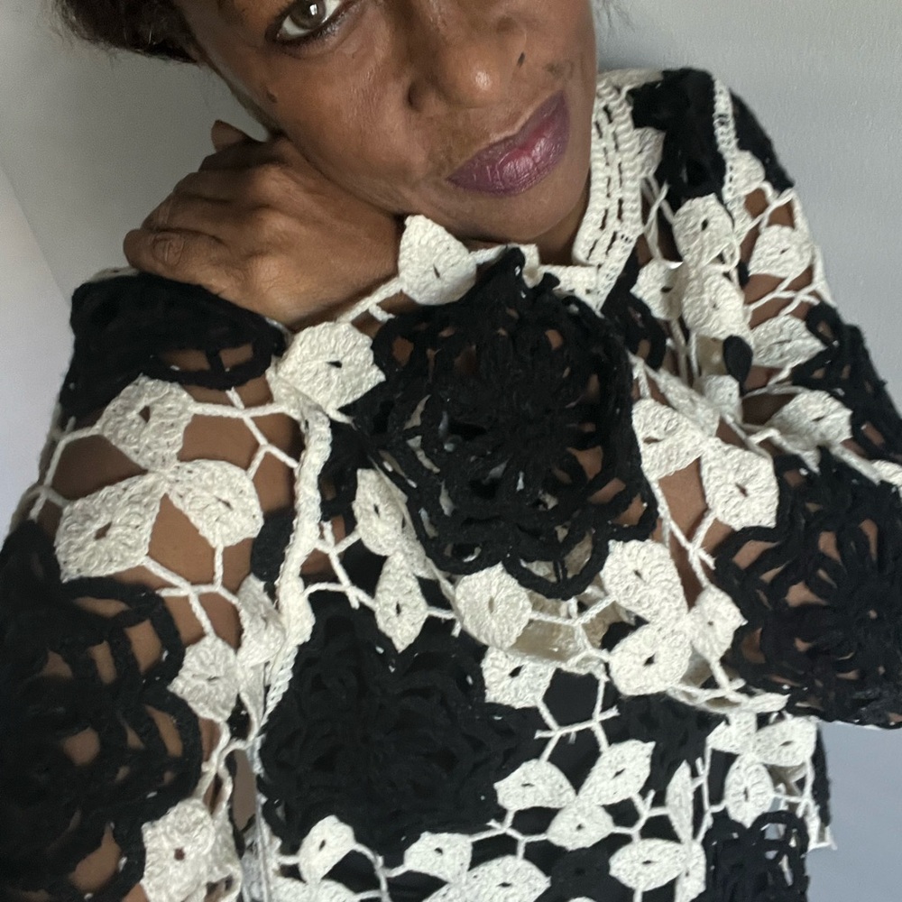 Classy Unique Knit Sweater